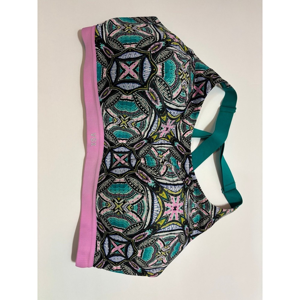 Lot 5 Victoria's Secret VSX Lightweight Sports Bra 36DD Wire Free Crossback - Picture 5 of 12